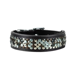 Hunter Halsband Voor Hond Arizona Bruin Nappaleer Bruin Onderlegd 47-54x60x3,9 Cm