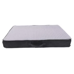 Adori Orthopedisch Bed Hamilton Lichtgrijs&Donkergrijs - Hondenmatras - 100x70x10 Cm