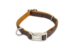 Beeztees Macleather Soft Touch Hondenhalsband Bruin 70 X 2,5 Cm