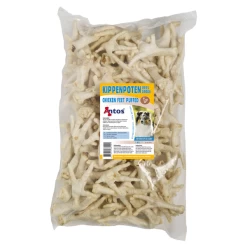 Antos Kippenpoten Gepoft - Hondensnacks - Kip 1 Kg