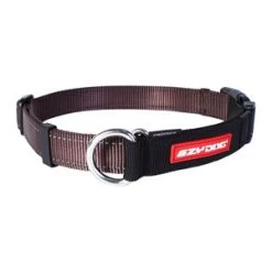 EzyDog Checkmate Halsband - XL - Bruin