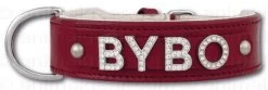 Hondenhalsband Met Naam Large Red