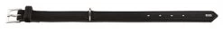 Hunter Halsband Voor Hond Softie Kunstleder Nubuck Look Zwart 18-24 Cmx22 Mm