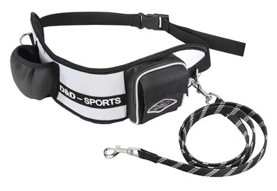 D&d Hondenriem Sports Walker Reflecterend Kleine / Middelgrote Hond Wit / Zwart 110 Cm