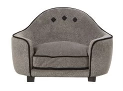 Enchanted Hondenmand Sofa Pluche Donkergrijs 64x40x45 Cm