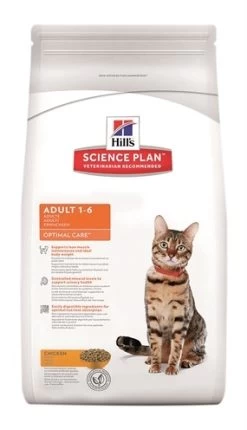 Hill's Feline Adult Optimal Care Kip 10 Kg