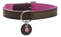 Bobby Halsband Voor Hond Dedicace Roze 30x1,2 Cm