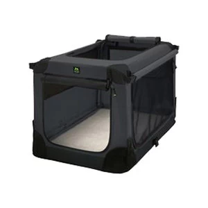 Maelson Soft Kennel Hondenbench - Antraciet - 62 X 41 X 41 Cm - Afbeelding 2