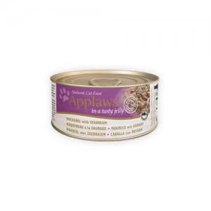Applaws Cat - Jelly - Mackerel & Seabream - 24 X 70 G