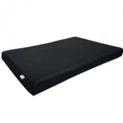 MediDog Orthopedisch Kussen - Zwart - Leer - L (120x85x10cm)