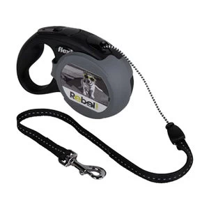 Rebel Petz Flexi Classic Rollijn Met Cover Up - M - Grijs Met Zwart