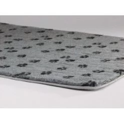 Beeztees Vetbed Grijs Met Pootjesprint Voor Honden Medium